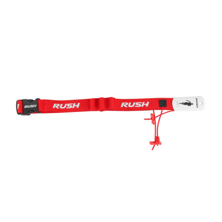 Ceinture porte dossard RUSH Energy Race belt Red avec 3 points de fixation et 6 porte gels | Les4Nages Ceinture porte dossard RUSH Energy Race belt Red avec 3 points de fixation et 6 porte gels | Les4Nages
