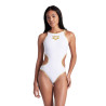 ARENA One Biglogo - White Gold R - Maillot Natation Femme 1 piece