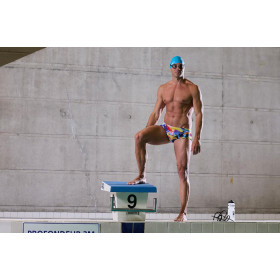 ZEROD Trunks BRUSHWAVE - Boxer Natation Homme