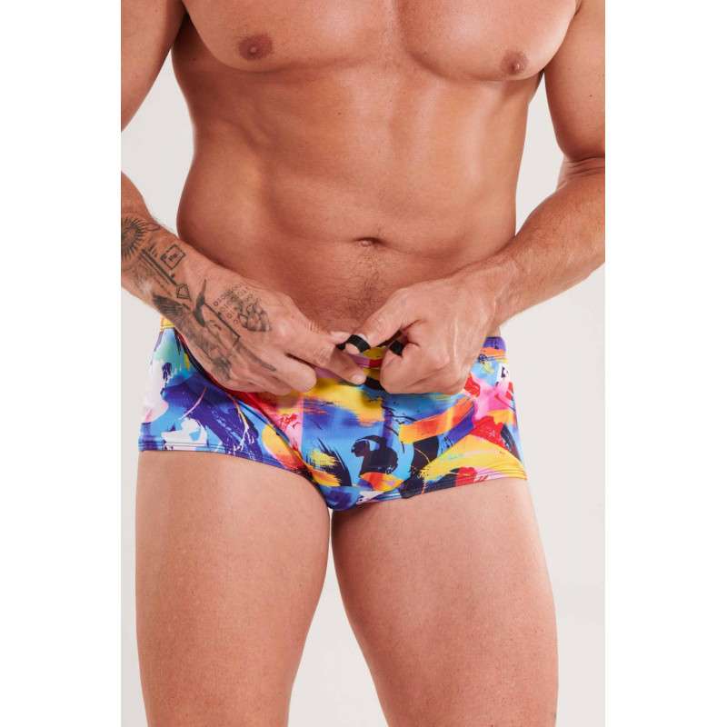 ZEROD Trunks BRUSHWAVE - Boxer Natation Homme | Les4Nages