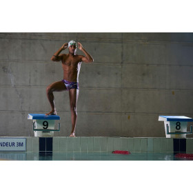 ZEROD Trunks GLITCHER - Boxer Natation Homme