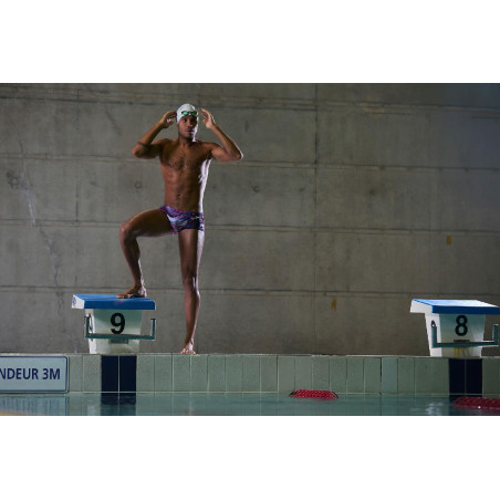 ZEROD Trunks GLITCHER - Boxer Natation Homme | Les4Nages