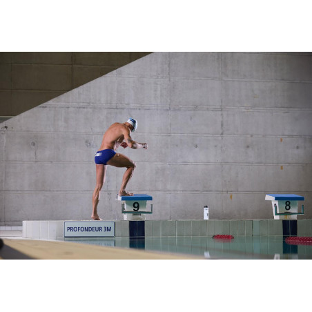 ZEROD Trunks ROYAL BLUE/SKY BLUE - Boxer Natation Homme | Les4Nages