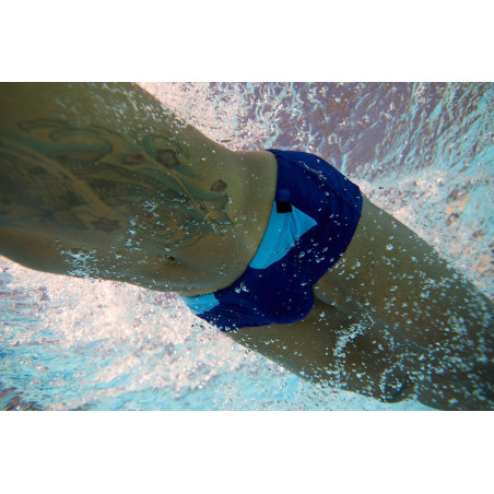 Trunks ROYAL BLUE/SKY BLUE - Boxer Homme Zerod | Les4Nages