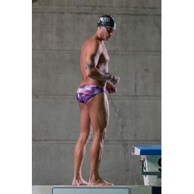 ZEROD GLITCHER - Slip de bain Natation Homme