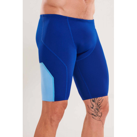 ROYAL BLUE/SKY BLUE - Jammer Natation Homme Zerod | Les4Nages