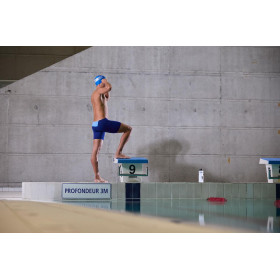 ZEROD ROYAL BLUE/SKY BLUE - Aquashort boxer Natation Homme