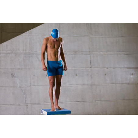 ZEROD EMERALD GREEN/MINT - Aquashort boxer Natation Homme | Les4Nages