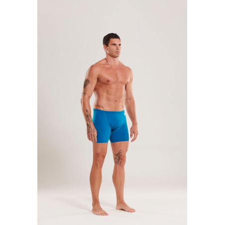 ZEROD EMERALD GREEN/MINT - Aquashort boxer Natation Homme | Les4Nages