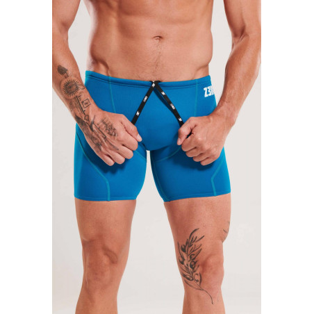 ZEROD EMERALD GREEN/MINT - Aquashort boxer Natation Homme | Les4Nages