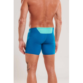 ZEROD EMERALD GREEN/MINT - Aquashort boxer Natation Homme
