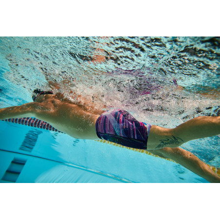 ZEROD GLITCHER - Aquashort boxer Natation Homme | Les4Nages