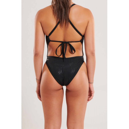 BLACK SWELL - Maillot de bain Natation Femme 1 pièce Zerod | Les4Nages