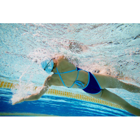 ROYAL BLUE/SKY BLUE - Maillot de bain Natation Femme 1 pièce Zerod | Les4Nages