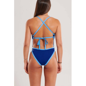 ROYAL BLUE/SKY BLUE - Maillot de bain Natation Femme 1 pièce Zerod