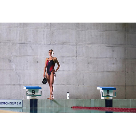 ZEROD VORTEX NEBULA - Maillot de bain Natation Femme 1 pièce | Les4Nages