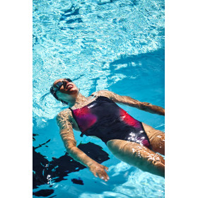 ZEROD VORTEX NEBULA - Maillot de bain Natation Femme 1 pièce