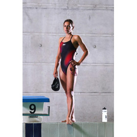 ZEROD VORTEX NEBULA - Maillot de bain Natation Femme 1 pièce