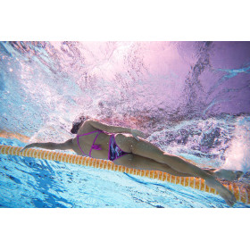 GLITCHER - Maillot de bain Natation Femme 1 pièce Zerod
