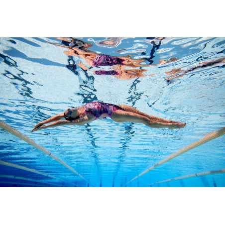 GLITCHER - Maillot de bain Natation Femme 1 pièce Zerod | Les4Nages