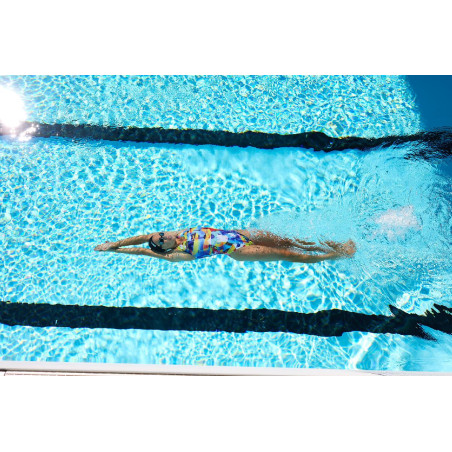 ZEROD SCULPT BRUSHWAVE - Maillot de bain Natation Femme 1 pièce | Les4Nages
