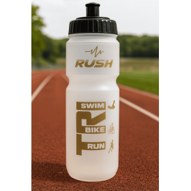 Bidon TRIATHLON RUSH - CLEAR GOLD SHINY - 750ml