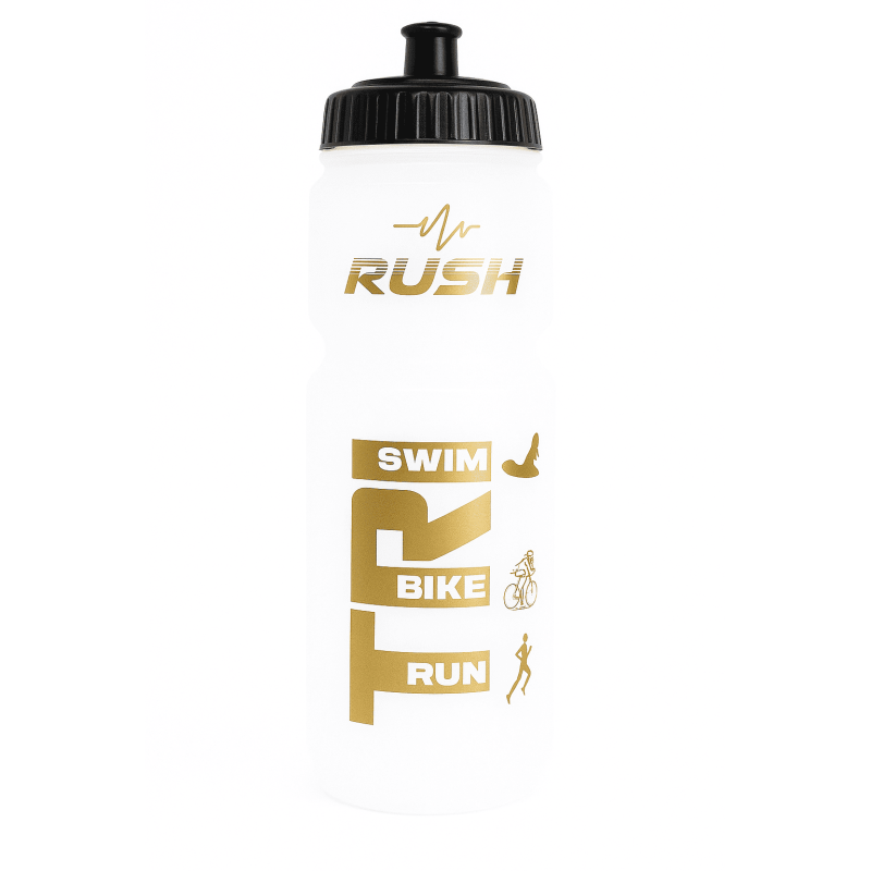 Bidon TRIATHLON RUSH - CLEAR GOLD SHINY - 750ml | Les4Nages