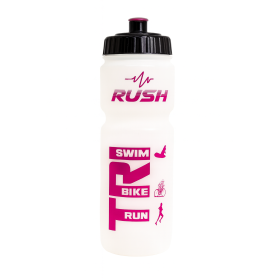 Bidon TRIATHLON RUSH - CLEAR PINK SHINY - 750ml