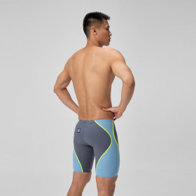 SPEEDO FastSkin LZR PURE INTENT 2.0 JAMMER - GREY BLUE - Jammer Natation Competition Homme