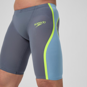SPEEDO FastSkin LZR PURE INTENT 2.0 JAMMER - GREY BLUE - Jammer Natation Competition Homme