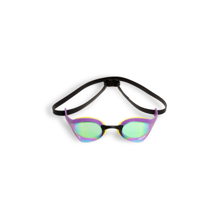 ARENA Cobra Ultra Swipe Mirror - EMERALD PLUM CYBER LIME - Lunettes Natation | Les4Nages