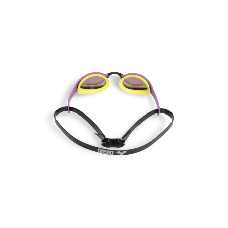 ARENA Cobra Ultra Swipe Mirror - EMERALD PLUM CYBER LIME - Lunettes Natation | Les4Nages