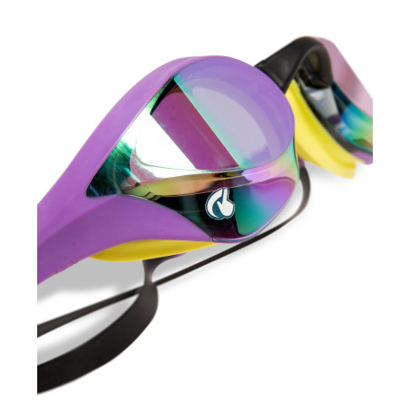 ARENA Cobra Ultra Swipe Mirror - EMERALD PLUM CYBER LIME - Lunettes Natation | Les4Nages
