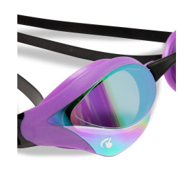 ARENA Cobra Core Swipe Mirror - EMERALD PLUM BLACK - Lunettes Natation