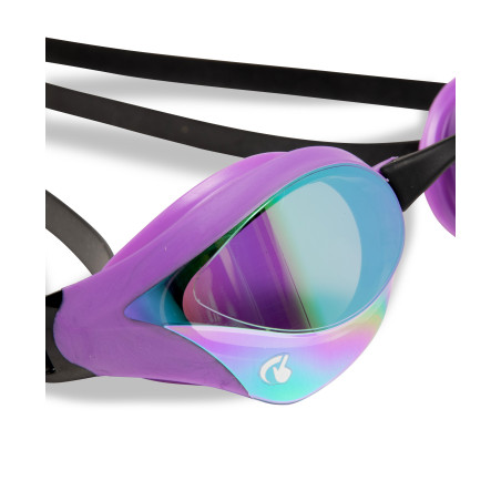 ARENA Cobra Core Swipe Mirror - EMERALD PLUM BLACK - Lunettes Natation | Les4Nages