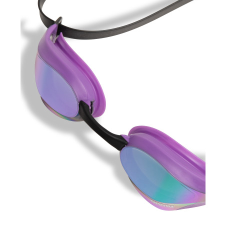 ARENA Cobra Core Swipe Mirror - EMERALD PLUM BLACK - Lunettes Natation | Les4Nages