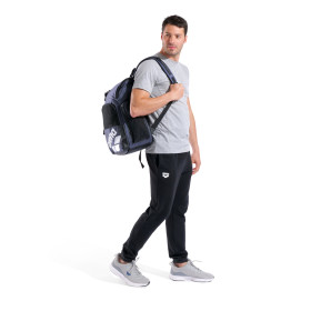 ARENA ONE GO BACKPACK 35L NAVY- Sac à Dos Natation et Piscine 