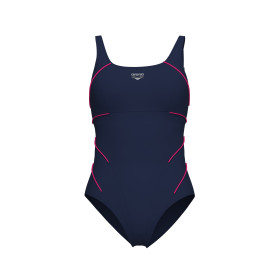 Arena BODYLIFT JEWEL R Navy FAIRY ROSE - Maillot Natation Arena Aquagym