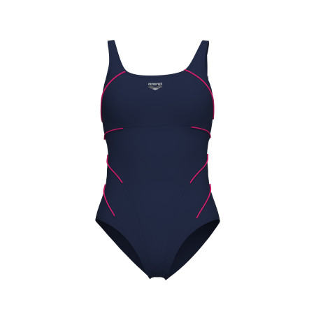 Arena BODYLIFT JEWEL R Navy FAIRY ROSE - Maillot Natation Arena Aquagym | Les4Nages