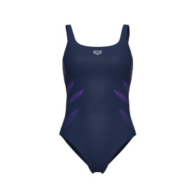 Arena Bodylift MILENA Wing Back NAVY - Maillot Natation Arena Aquagym et aquafitness