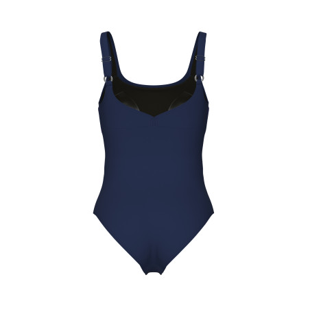 Arena Bodylift MILENA Wing Back NAVY - Maillot Natation Arena Aquagym et aquafitness | Les4Nages