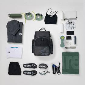 ARENA ONE GO BACKPACK 35L BLACK- Sac à Dos Natation et Piscine 