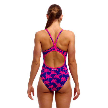 Maillot Menstruel Natation Funkita Pinky Palms - Diamond Secure - Maillot femme 1 pièce | Les4Nages Maillot Menstruel Natation Funkita Pinky Palms - Diamond Secure - Maillot femme 1 pièce | Les4Nages