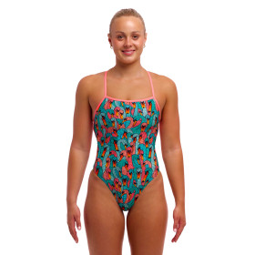 Funkita Swan See Swan - Strapped In - Maillot femme 1 pièce