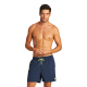 Short Plage ARENA TUMBY BOXER Navy Soft Green