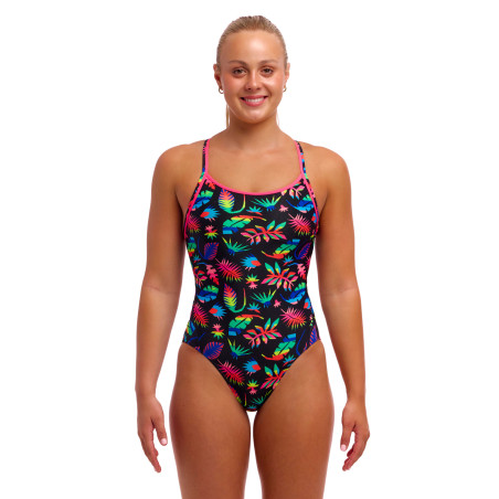 Funkita Lost Leaf - Diamond Back - Maillot femme 1 pièce | Les4Nages