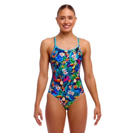 Funkita Birdie Wordie - Diamond Back - Maillot femme 1 pièce | Les4Nages