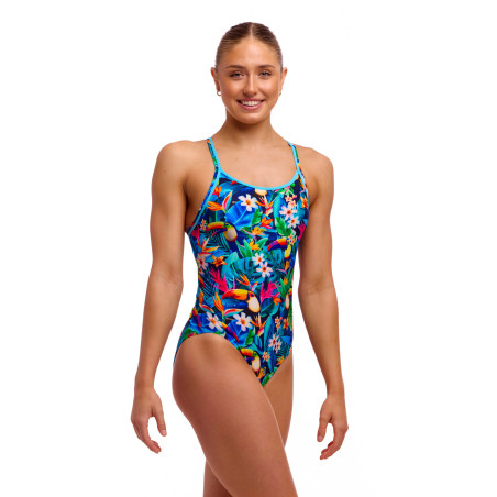 Funkita Birdie Wordie - Diamond Back - Maillot femme 1 pièce | Les4Nages