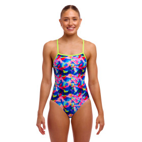 Funkita Wet Wave - Single Strap - Maillot femme 1 pièce