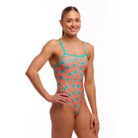 Funkita Stars Below - Single Strap - Maillot femme 1 pièce | Les4Nages